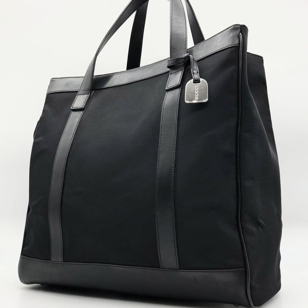 楽天ランキング1位】 【美品】グッチ ビジネスバッグ グッチ A4可