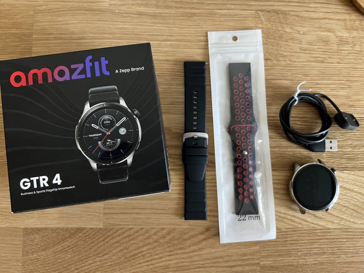 amazfit GTR 4 スマートウォッチ 替えベルト付き | dagroassessoria.com.br