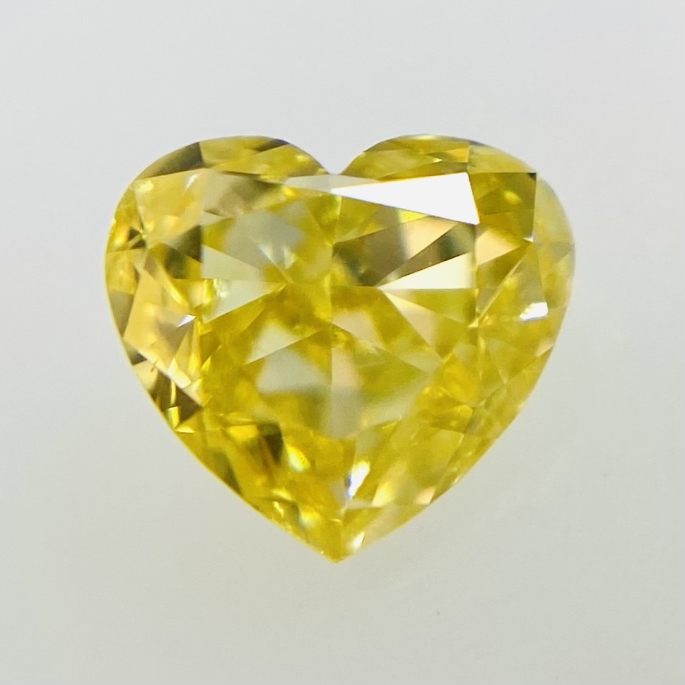 FANCY INTENSE YELLOW 0.220ct HS/RT2046/CGL