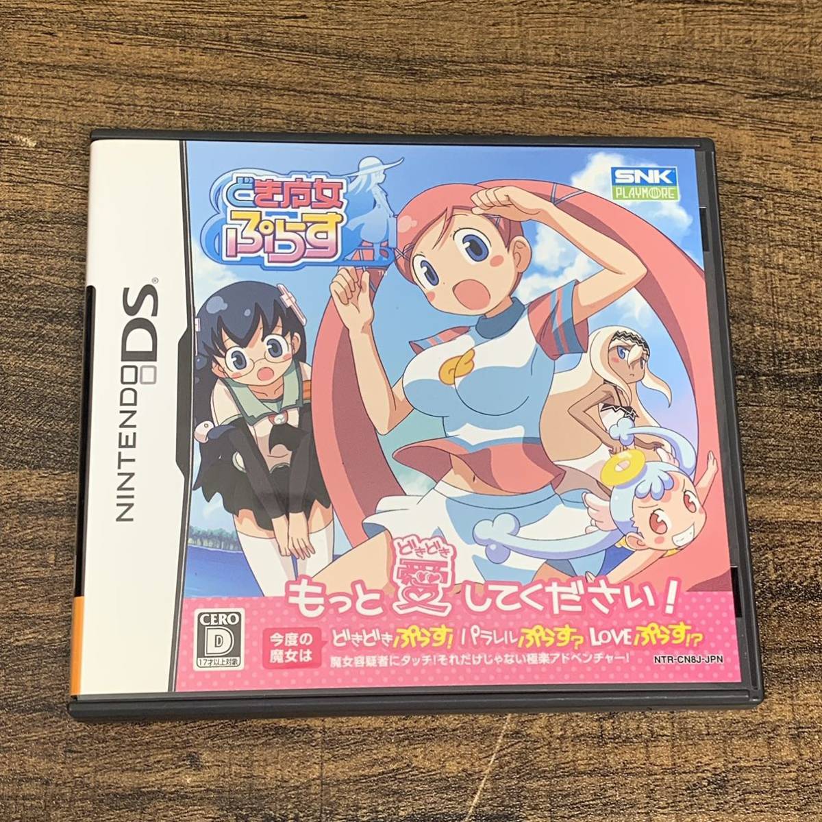 3735】任天堂 Nintendo ニンテンドー DS どき魔女ぷらす 説明書・箱