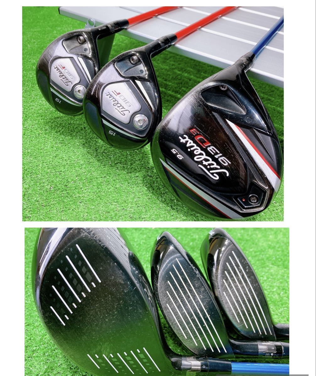 ☆イケメン メンズゴルフセット タイトリスト Titleist 豪華14本 フル