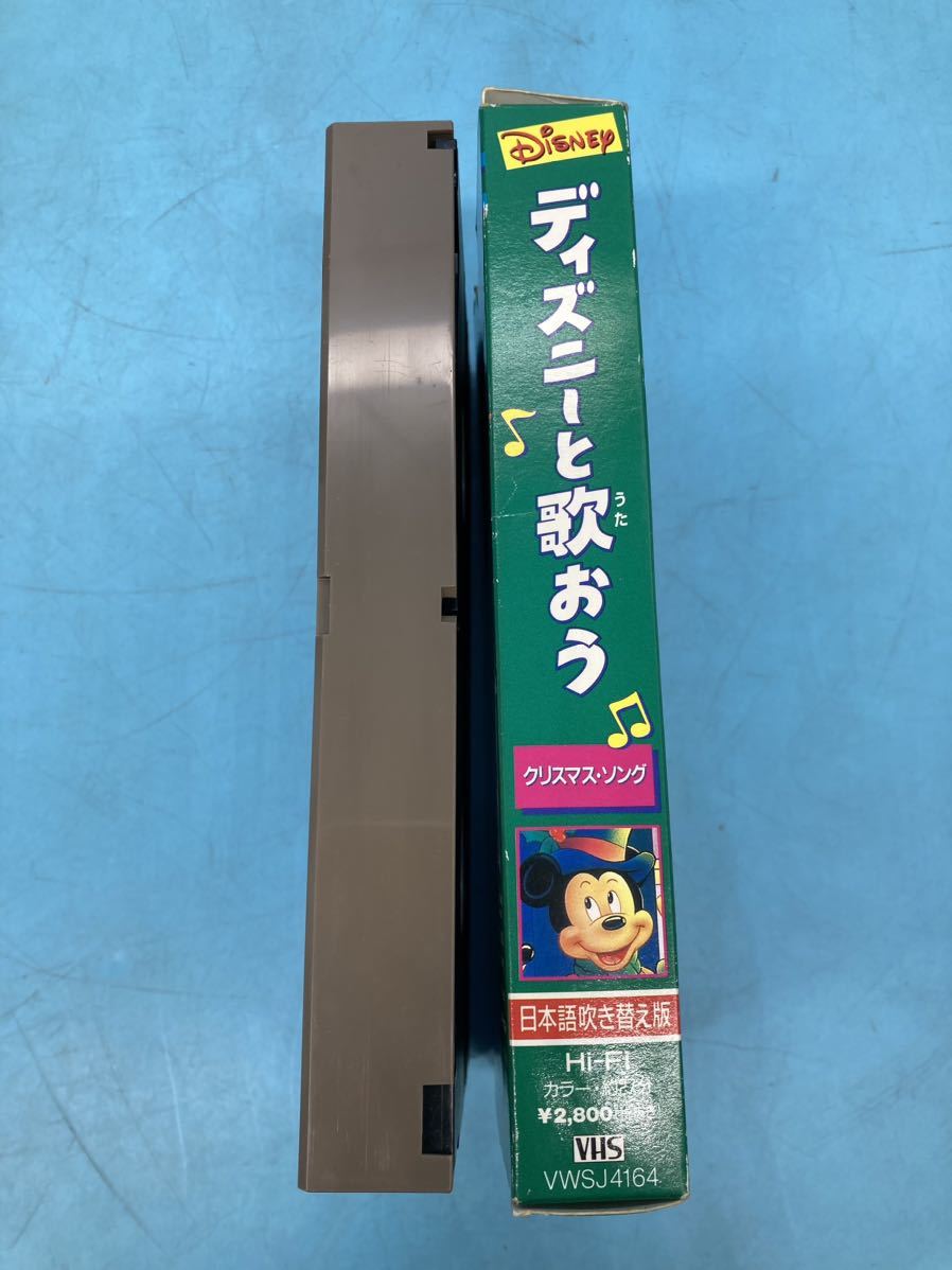 [A7329O108] видео Disney. ... Рождество song японский язык дуть . изменение версия Disney VHS Mickey Mouse мюзикл видео 