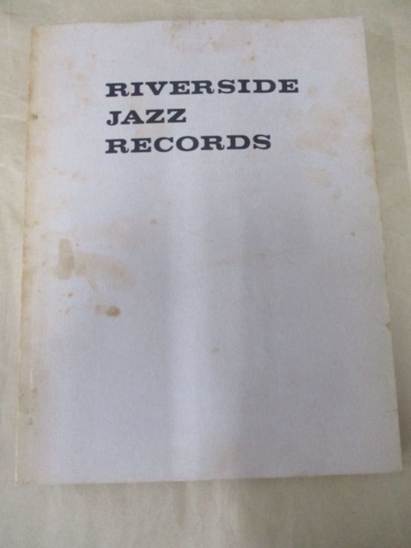 即決/ディスコグラフィー Riverside Jazz Records 古庄紳二郎 西武百貨店/出版年不明_画像1