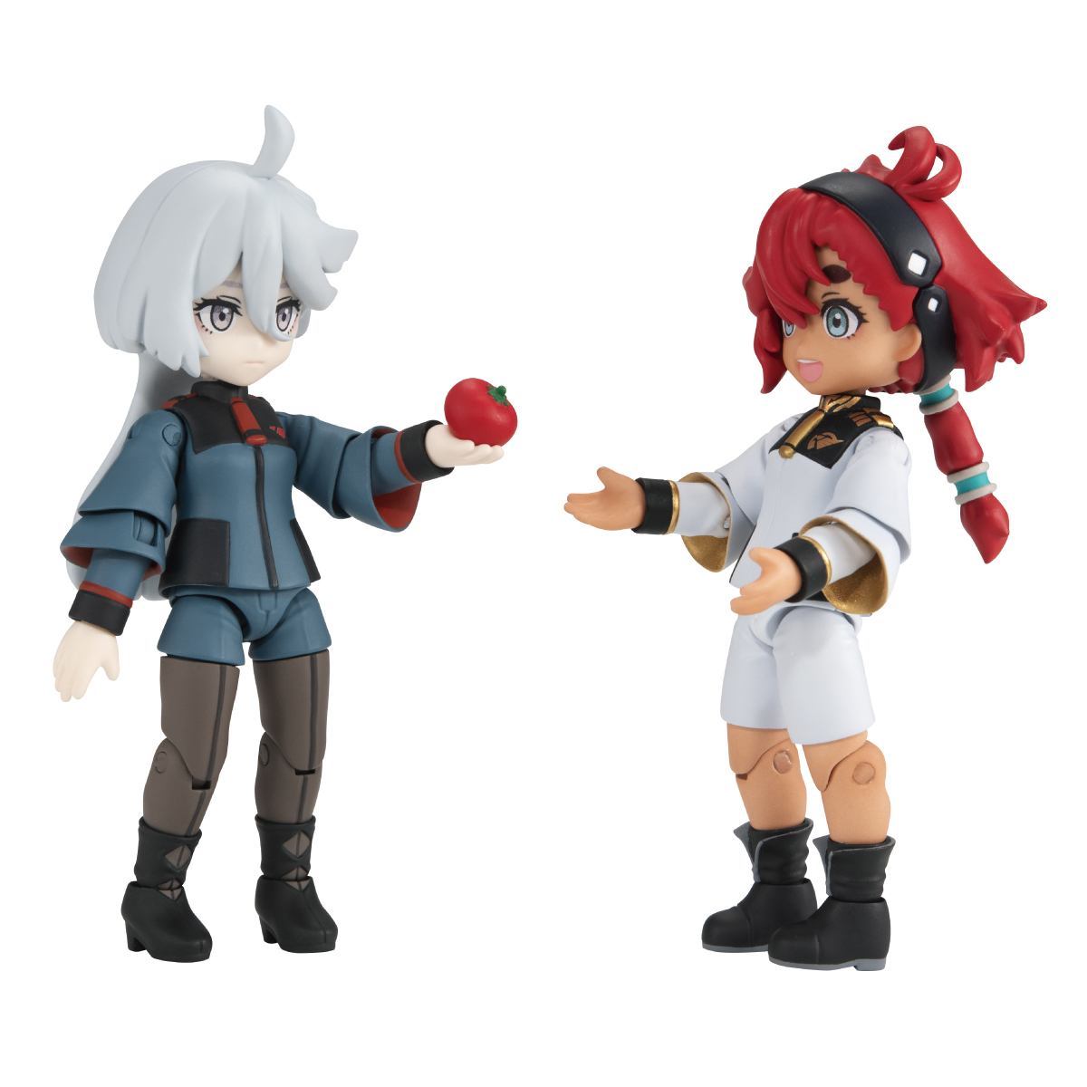 AQUA SHOOTERS! スレッタ&ミオリネ セット フィギュア マスコット 水星の魔女 アクアシューターズ_サンプル画像です