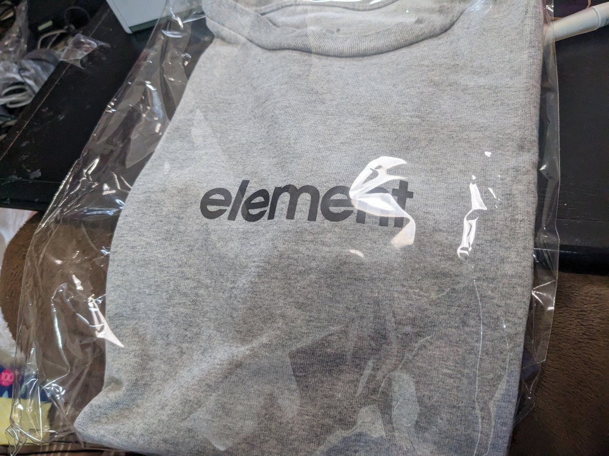 ELEMENT エレメント Tシャツ XL グレー スケボー ストリートの画像3