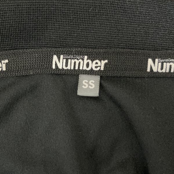 Sports Graphic Number スポーツグラフィックナンバー メンズ 半袖 トップス Tシャツ スポーツウェア SSサイズ 小さいサイズ ブラック 黒色