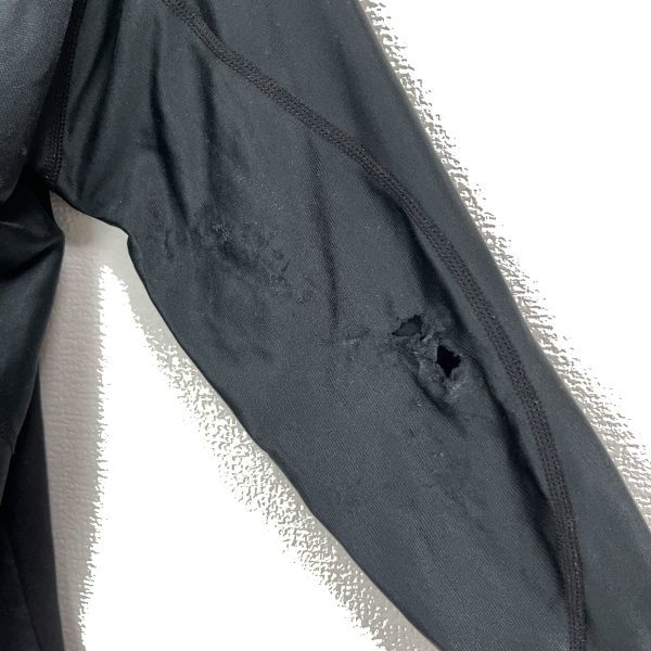 MIZUNO ミズノ メンズ 長袖 トップス スポーツ ウェア インナーウェア Lサイズ 大きいサイズ ロゴ ワンポイント ブラック 無地 ハイネック