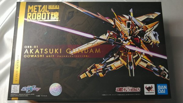 未開封 METAL ROBOT魂 SIDE MS アカツキガンダム オオワシ装備