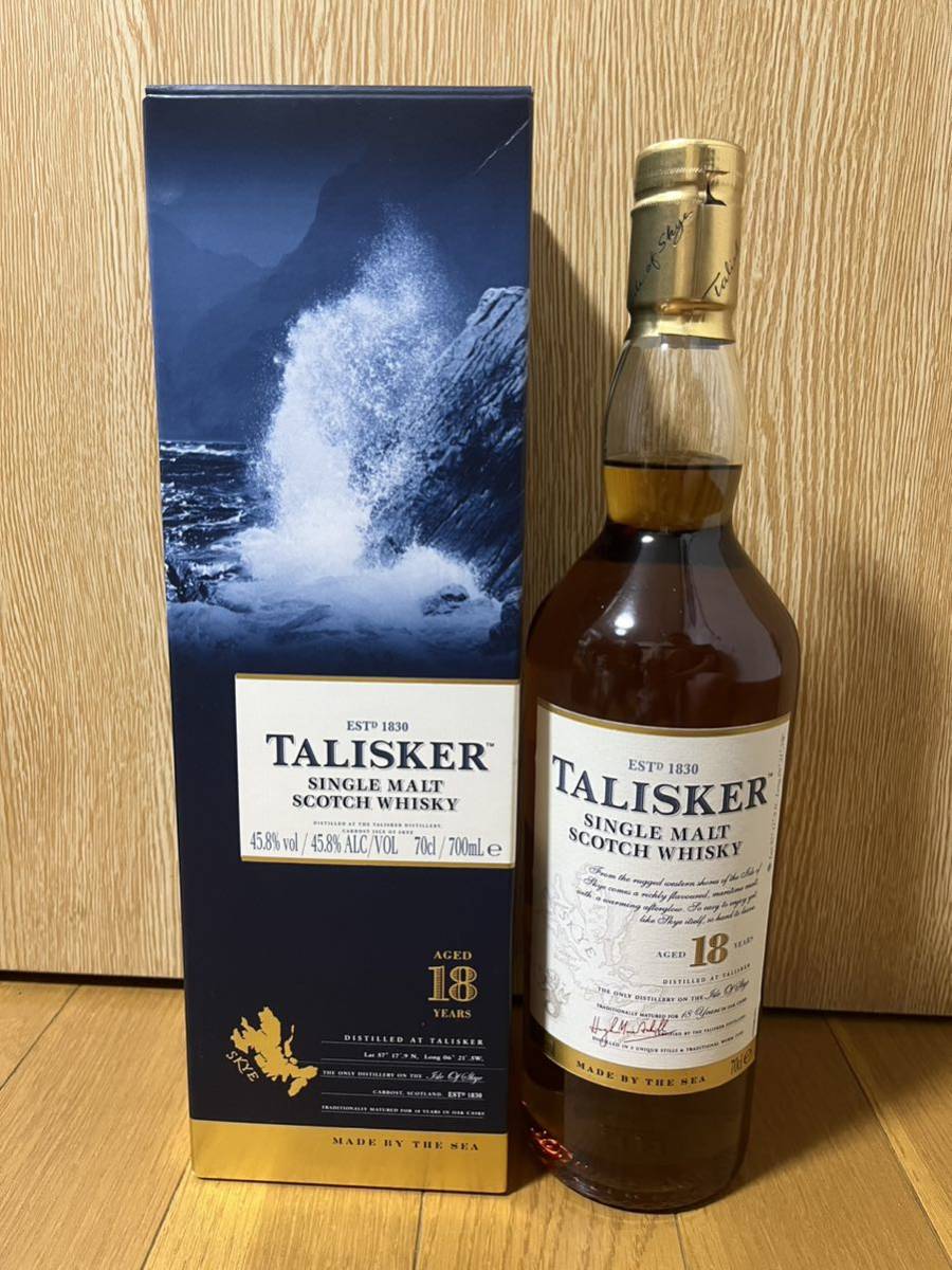 タリスカ18年 45.8% 700ml 旧ボトル 箱付 アルコール | sandromagaldi