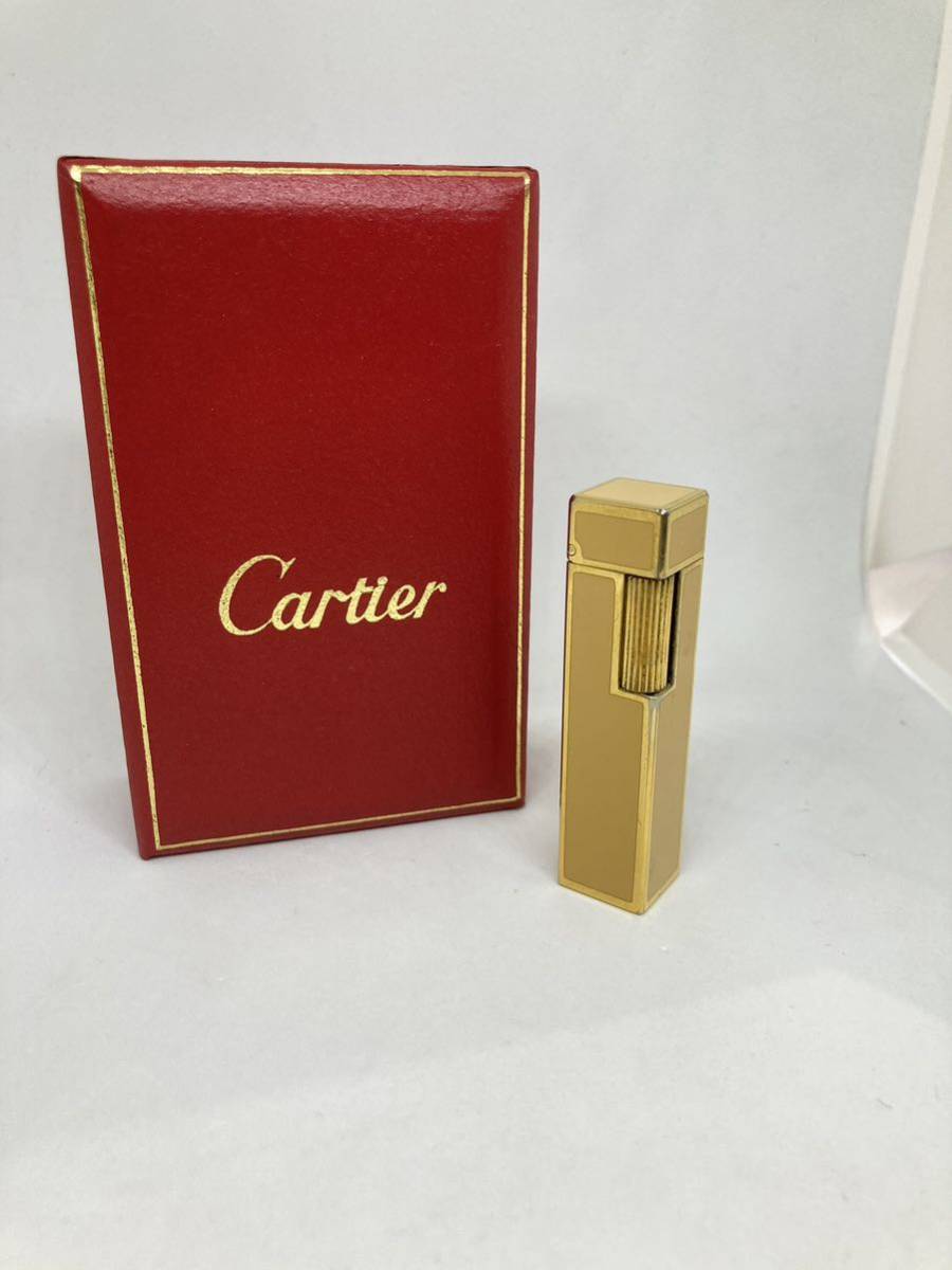ヤフオク! - 【現状品】Cartier カルティエ ライター 18K G