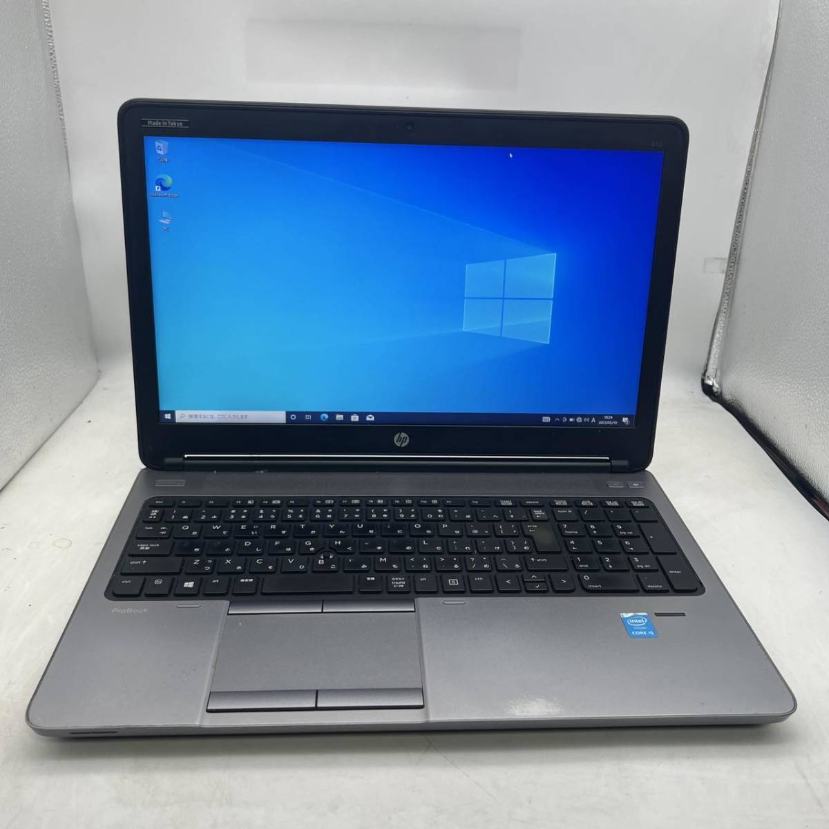 office2019/Win10/HP/650 G1/第4世代 Core i5-4200M/メモリ 4GB/HDD 500GB/15.6インチ/1920x1080/DVD/カメラ/無線LAN/6