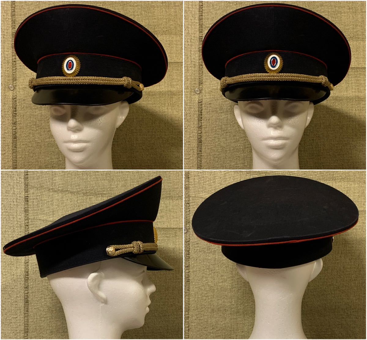ロシア警察　制服制帽セット