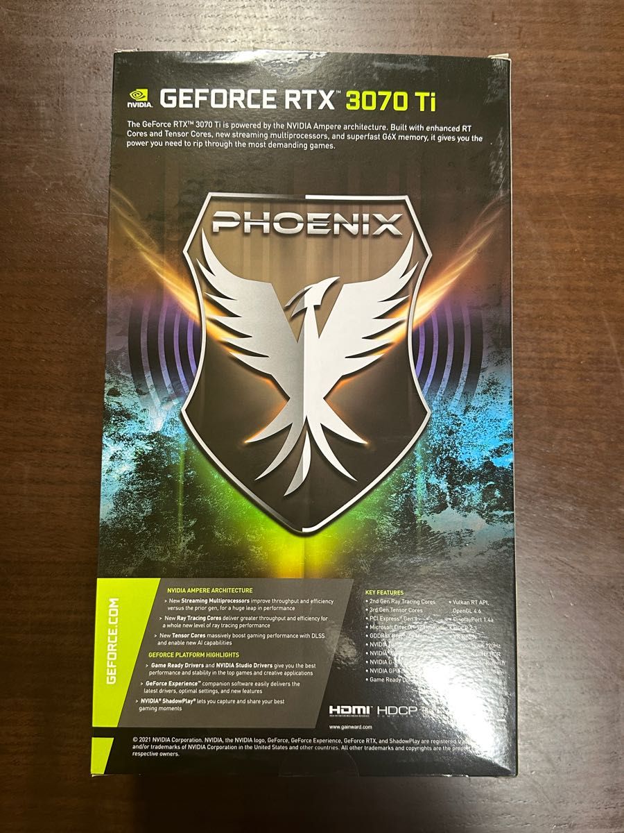 Gainward GeForce RTX 3070 Ti Phoenix グラフィックボード Gainward GeForce RTX 3070 Ti Phoenix グラフィックボード