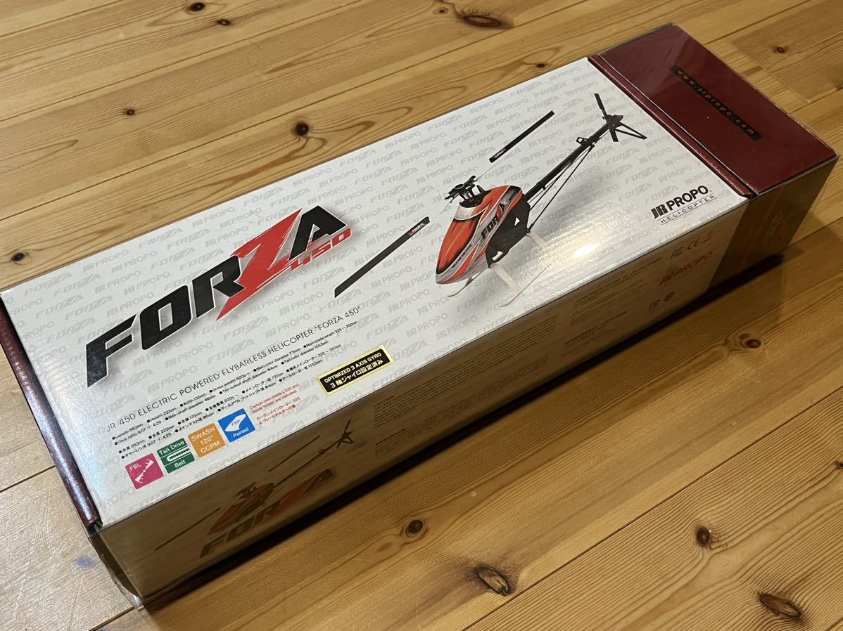 FORZA 450 バッテリーコンボ 新品未使用 JRプロポ ラジコンヘリ