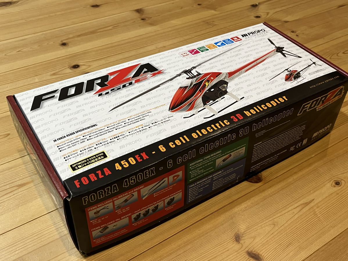FORZA 450EX スーパーコンボ 511088 新品未使用 JRプロポ ラジコンヘリ