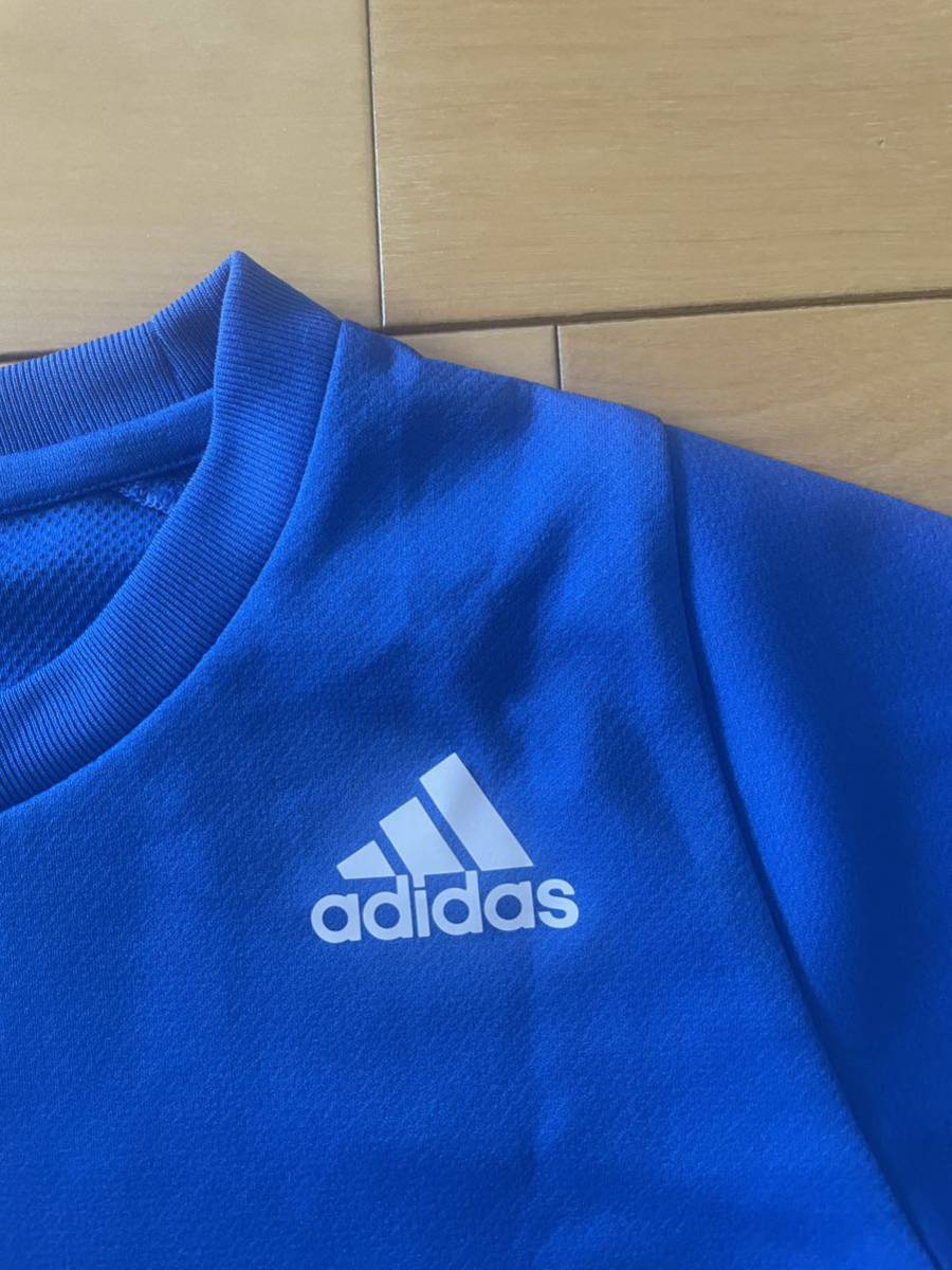 【used・着用回数僅少・超美品・お買得・早い者勝ち】adidas(アディダス)　　サイズ150cm 速乾Tシャツ 運動会_画像2