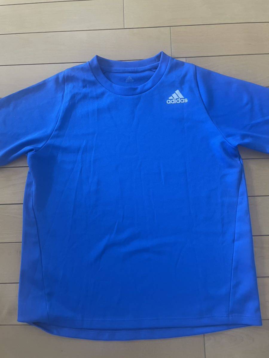 [used* have on number of times . little * super-beauty goods * bargain * first come, first served ]adidas( Adidas ) size 150cm speed . T-shirt motion .