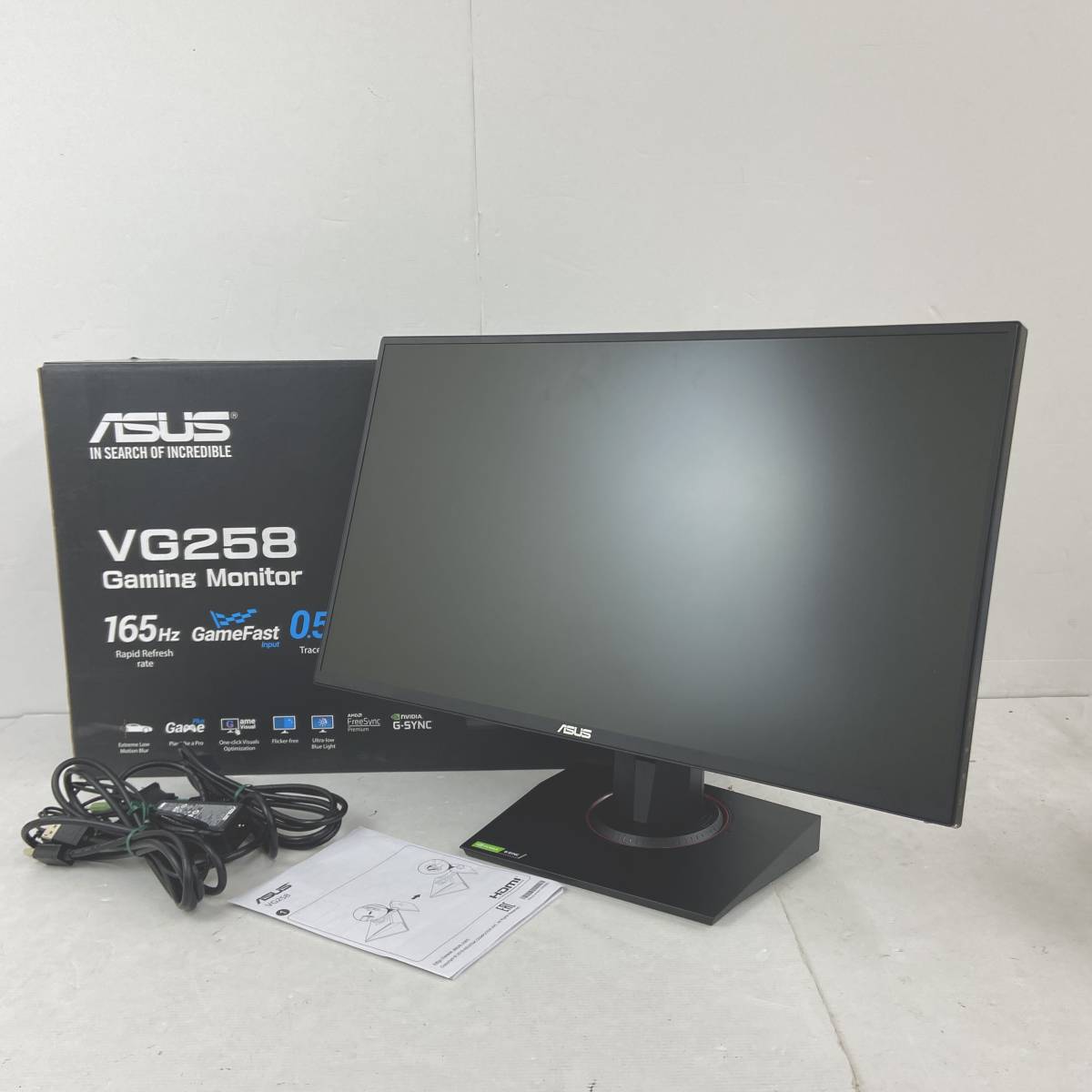 ヤフオク! - (16392) ASUS LDCモニター VG258 ゲーミングモニ