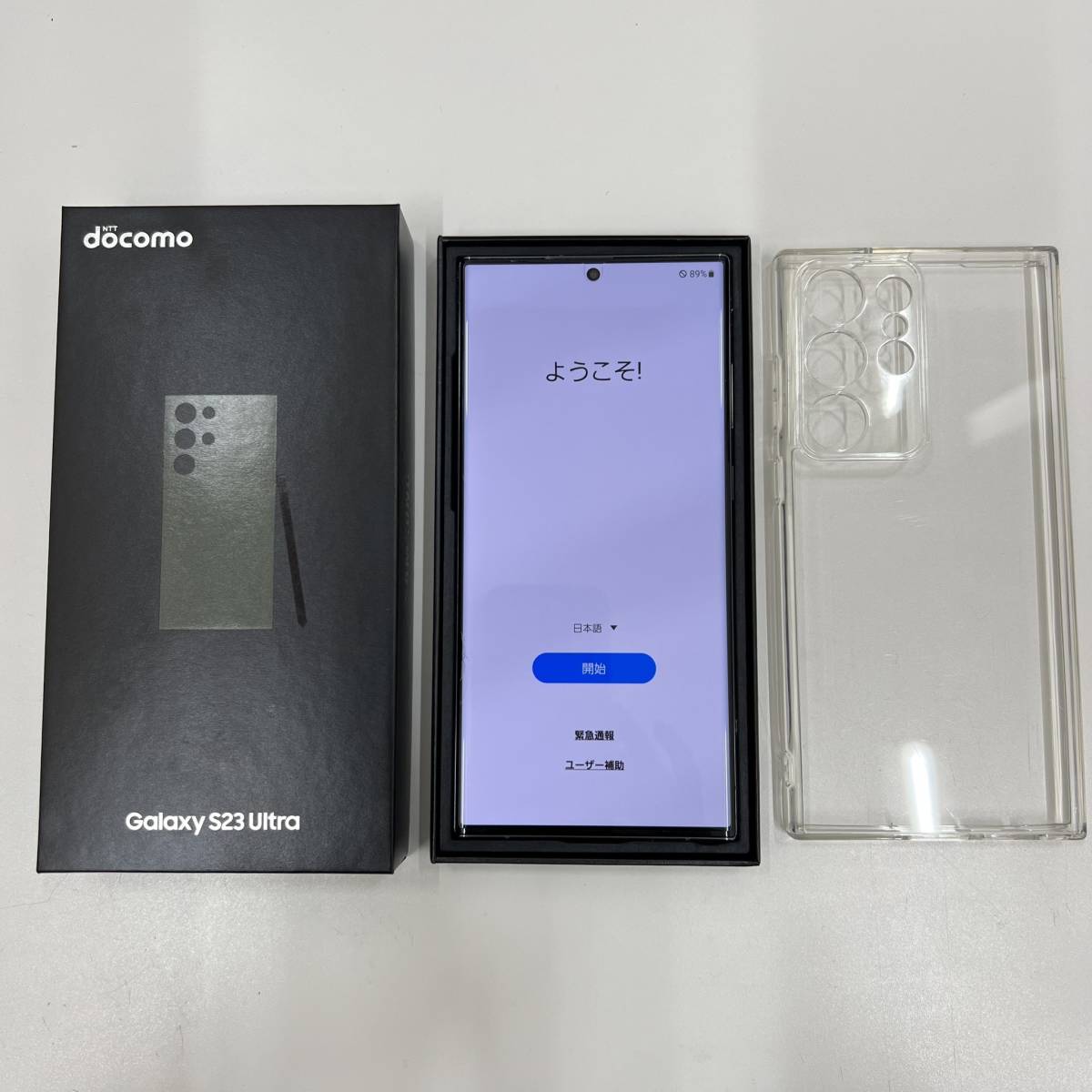 6267【外観美品】docomo Galaxy S23 Ultra 256GB SC-52D Green 6267【外観美品】docomo Galaxy S23 Ultra 256GB SC-52D Green