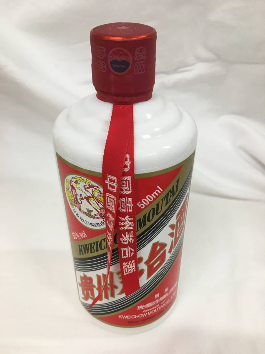 GII30265【未開栓】貴州茅台酒 マオタイ酒 979g 天女ラベル 2021