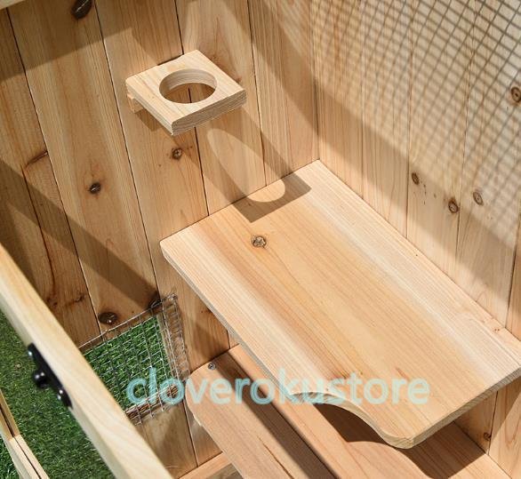  new arrival * quality guarantee * large pet cage breeding cage small animals cage hamster Tonari no Totoro squirrel construction type natural Japanese cedar material . corrosion material 