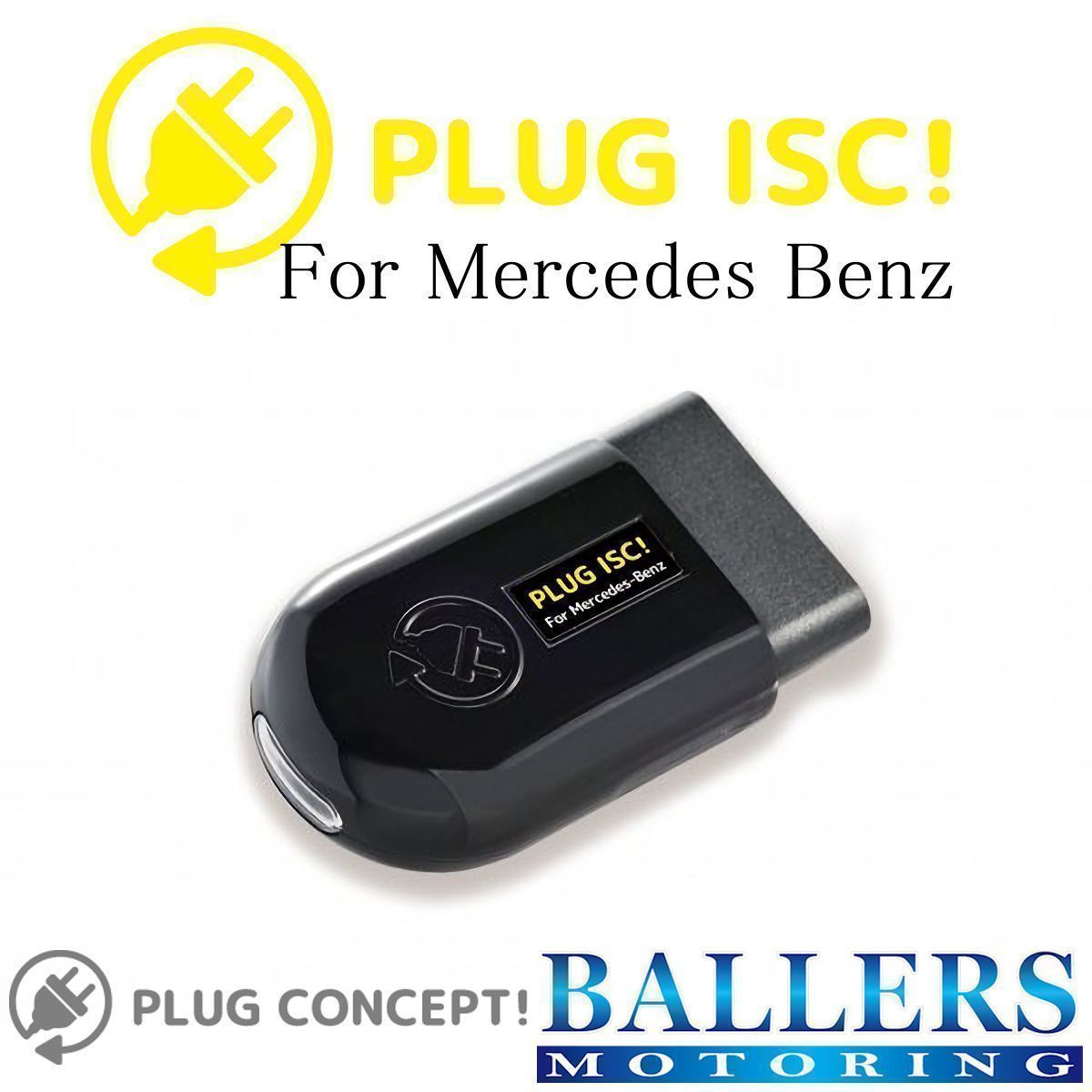 PLUG ISC! ベンツ W166 W167 GLEクラス アイドリングストップ キャンセラー 差し込むだけで設定完了！ BENZ コーディング 日本製_画像1