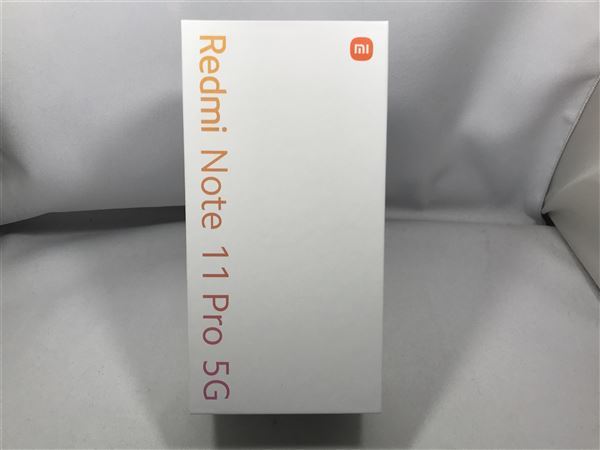 Xiaomi Redmi Note 11 Pro 5G[128GB] SIMフリー ポーラーホワ