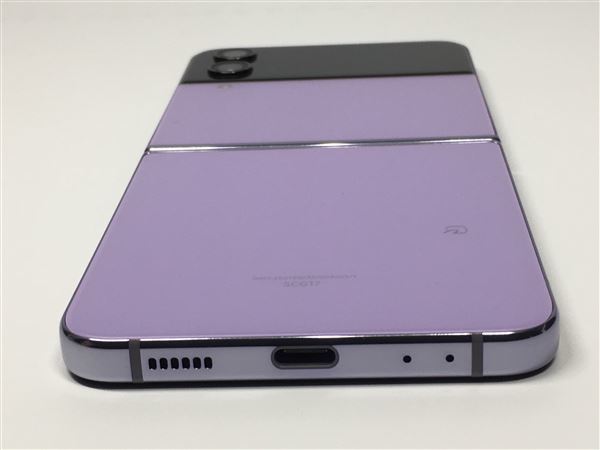新作多数Galaxy z flip4 紫 パープル au ギャラクシー SCG17