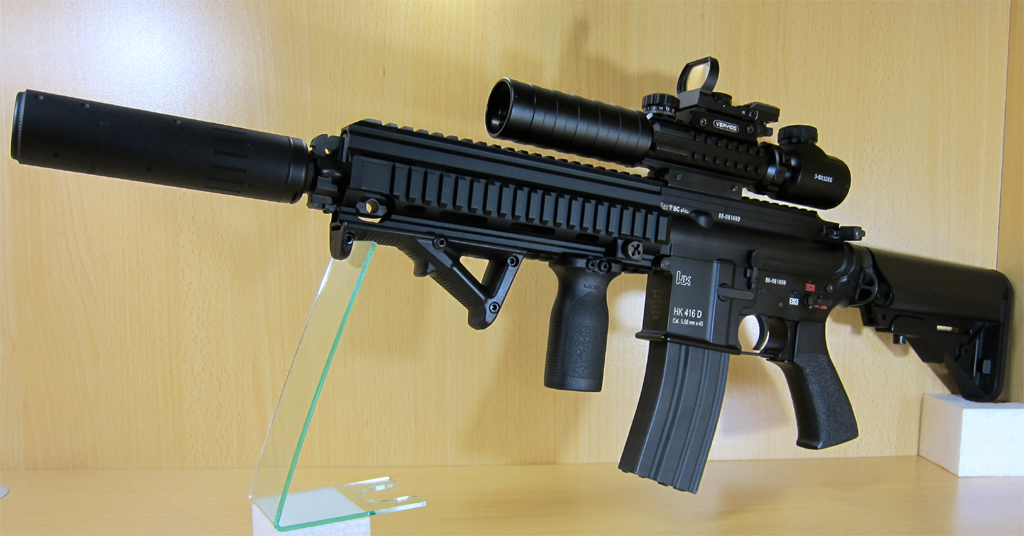 東京マルイ 次世代 HK416D DEVGRU カスタム スナイパー仕様 スパイダースコープ リフレックスサイト 等豪華装備 おまけ付き 