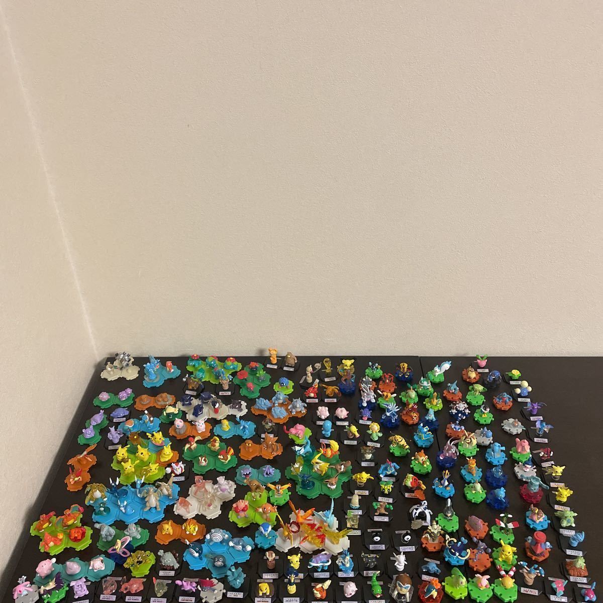 新品 ① ポケモン フィギュア 221個 フルカラー スタジアム コレクション 超ゲット大全 バトルミュージアム ポケットモンスター
