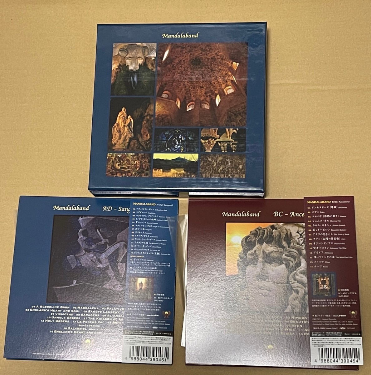 送料込 特典BOX付き SHM-CD Mandalaband - III BC Ancestors, IV AD Sangreal 2作品セット / マンダラバンド / ARC8045, ARC8046_画像2