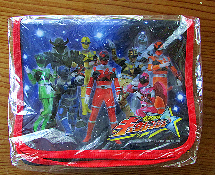 2811 новый товар нераспечатанный * привлекательный * ребенок очень популярный * super космос Squadron kyuu Ranger * водонепроницаемый сумка на плечо 