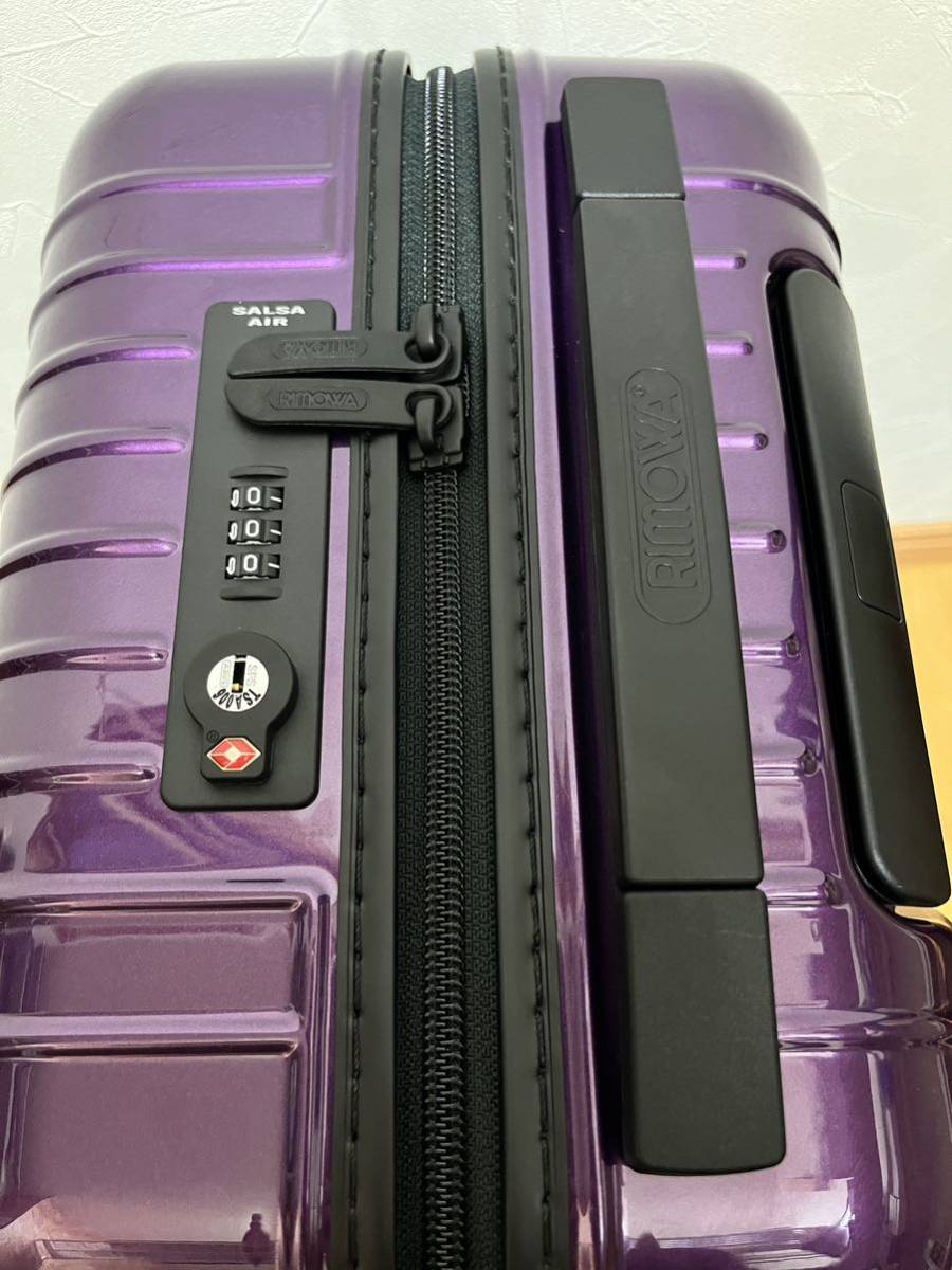 未使用RIMOWA SALSA AIR 22L ウルトラバイオレット サルサエアー TSA