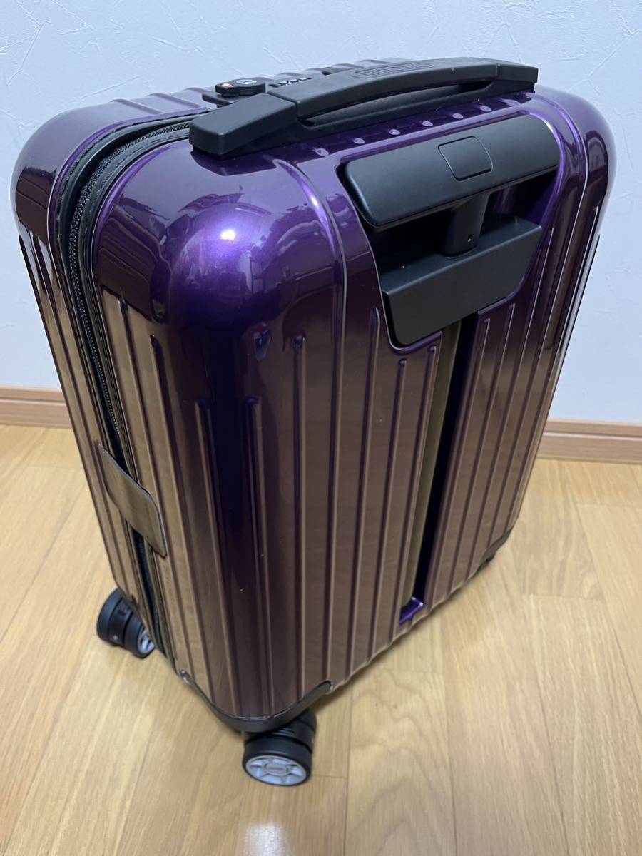 未使用RIMOWA SALSA AIR 22L ウルトラバイオレット サルサエアー TSA