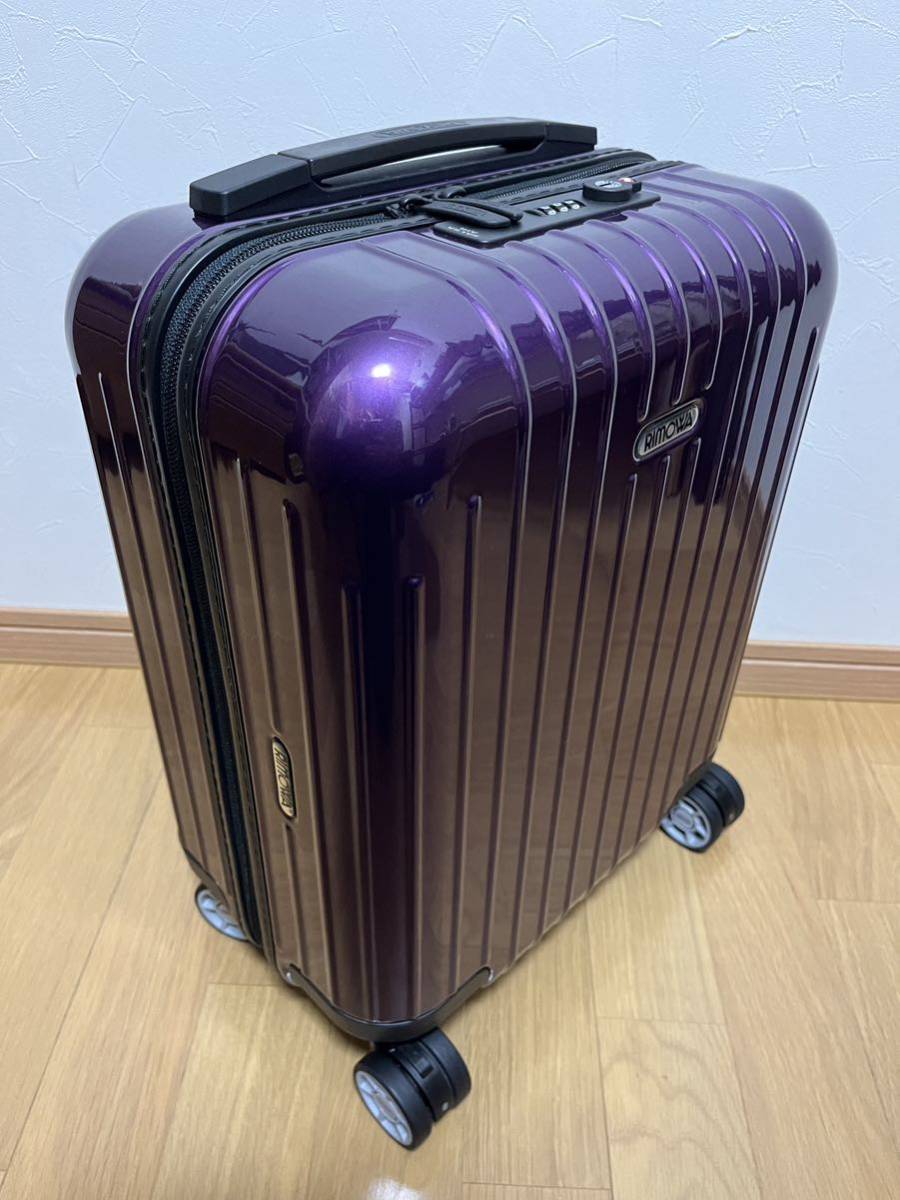 未使用RIMOWA SALSA AIR 22L ウルトラバイオレット サルサエアー TSA