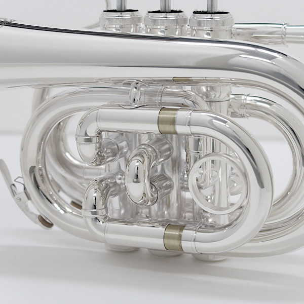 新品 送料無料 Jマイケル TR-400PSL ポケットトランペット シルバー