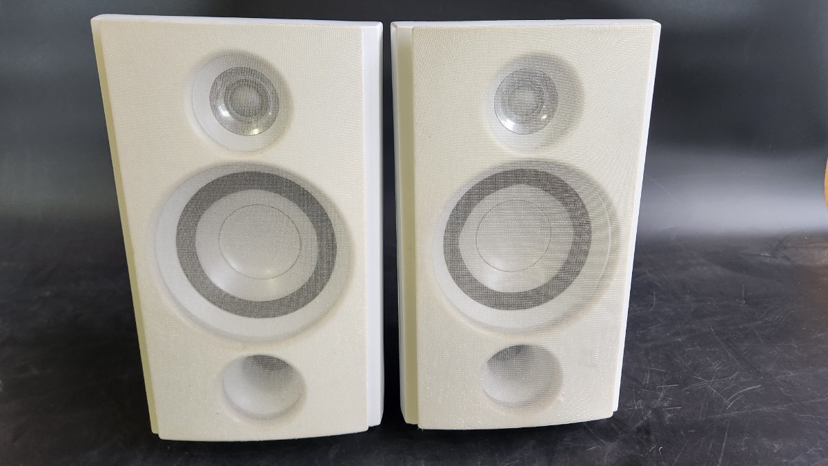 [ operation * sound out verification settled ]SHARP SD-CX1 speaker part only white sharp mini component 