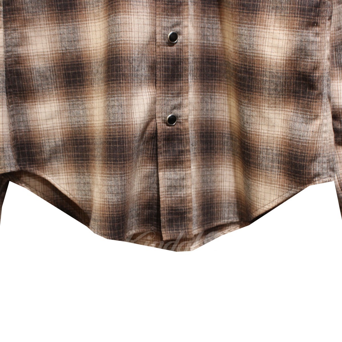 SAINT LAURENT PARIS サンローランパリ 15AW オンブレチェックシャツ