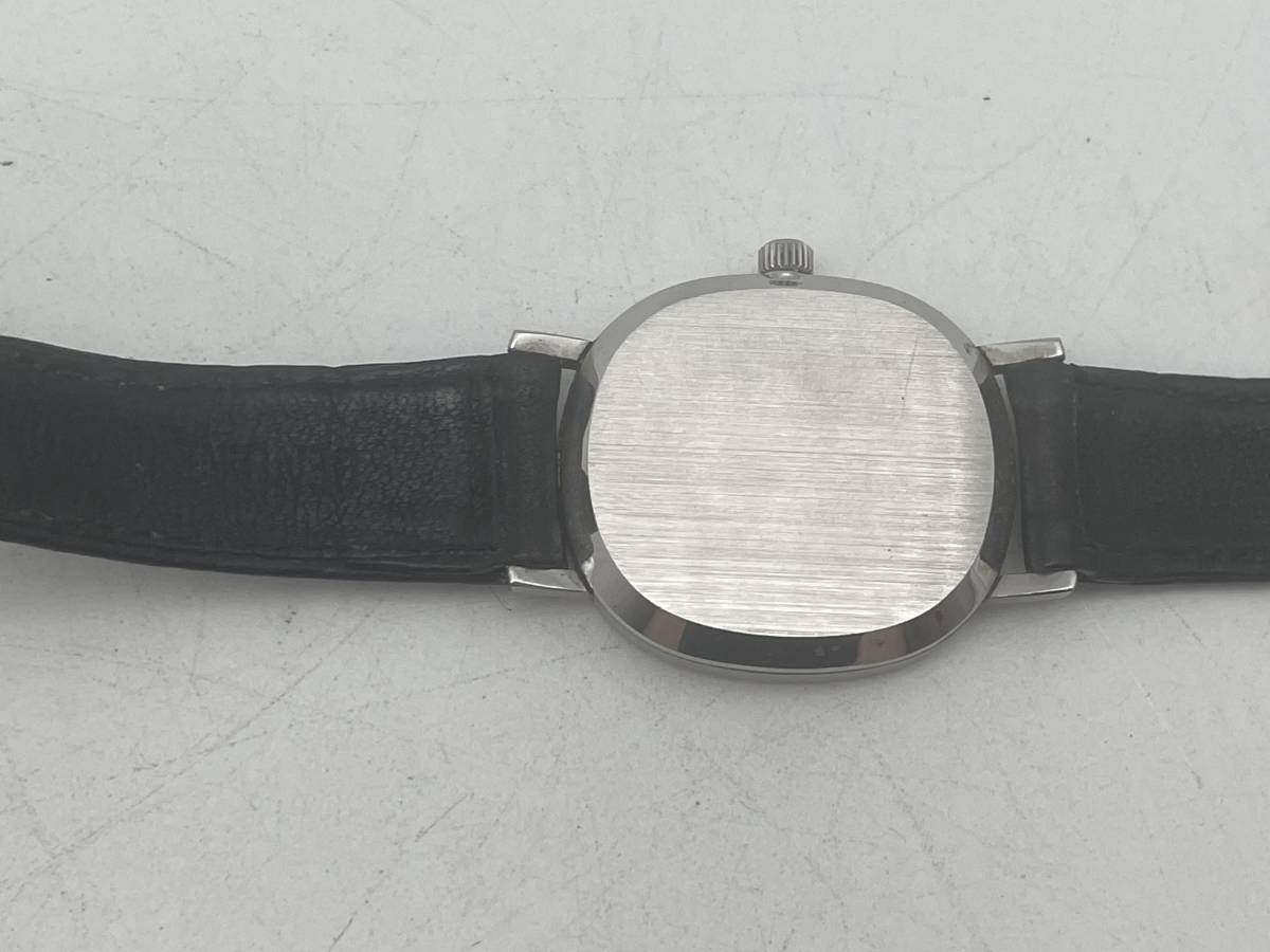 OMEGA オメガ　本物　Deville デビル　レアプッシュ式リューズ　メンズ腕時計　ヴィンテージタイプ　稼働品_画像9