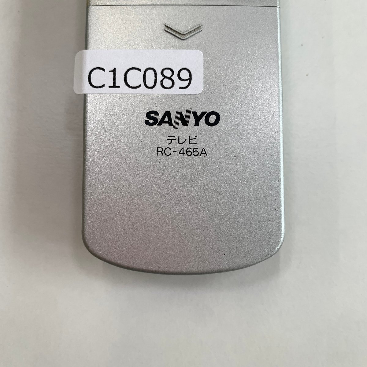 C1C089 【送料１８５円】 TV リモコン / サンヨー 三洋 SANYO RC-465A 動作確認済み★即発送★ テレビ_画像4