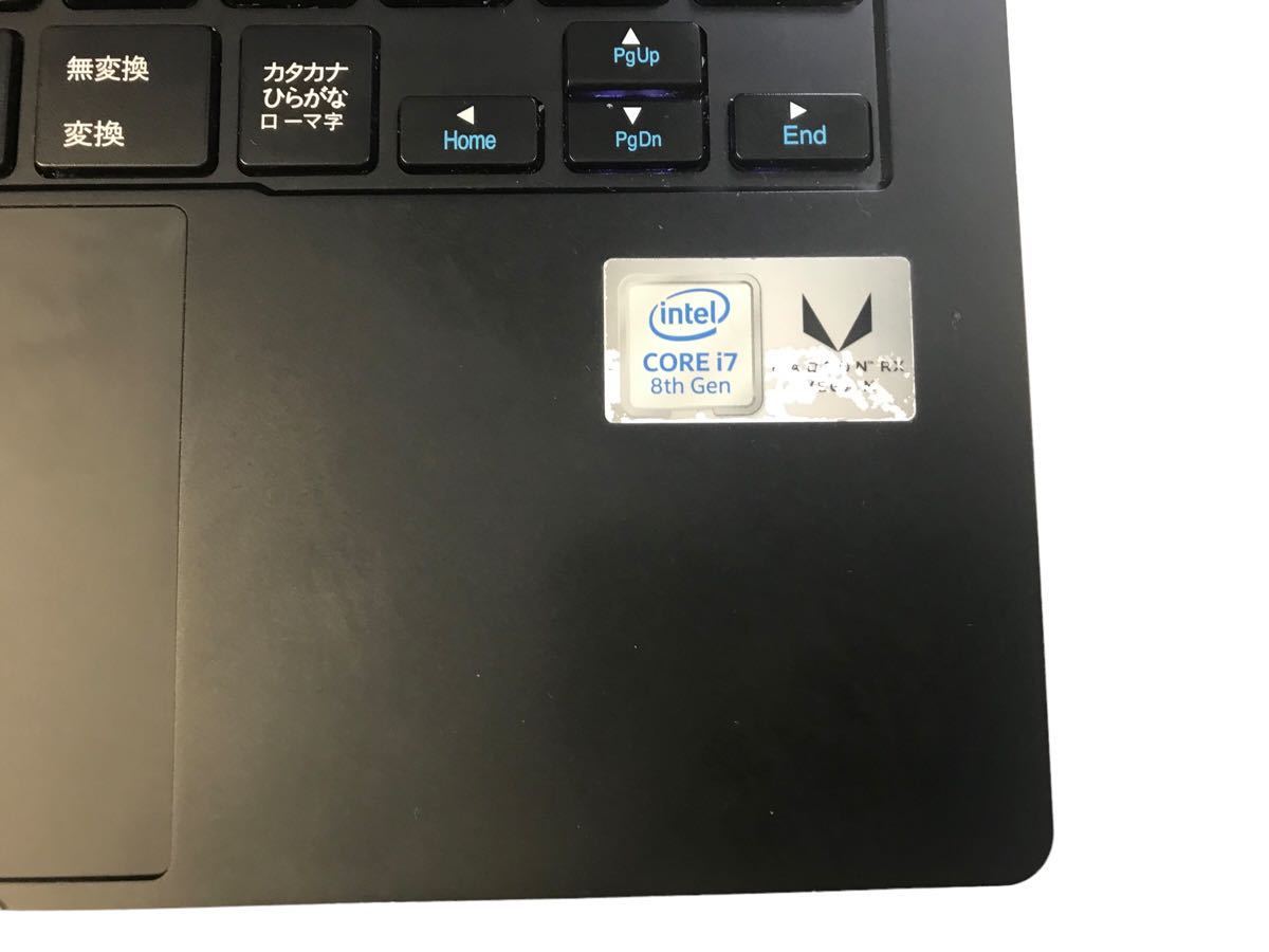 ジャンク》Mouse computer DAIV G13 Core i7-8709G/RAM 16GB