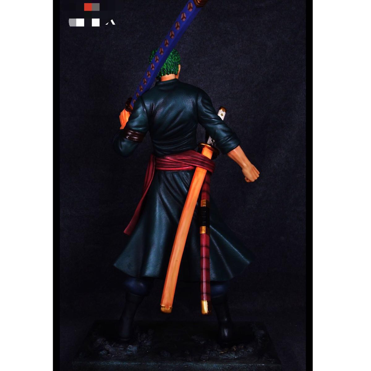 【新文章】一件作品Zoro Kenshu：重新粉刷改造的一件物品 原文:【新品】ワンピース フィギュア ゾロ けんさく:リペイント改造 一品物