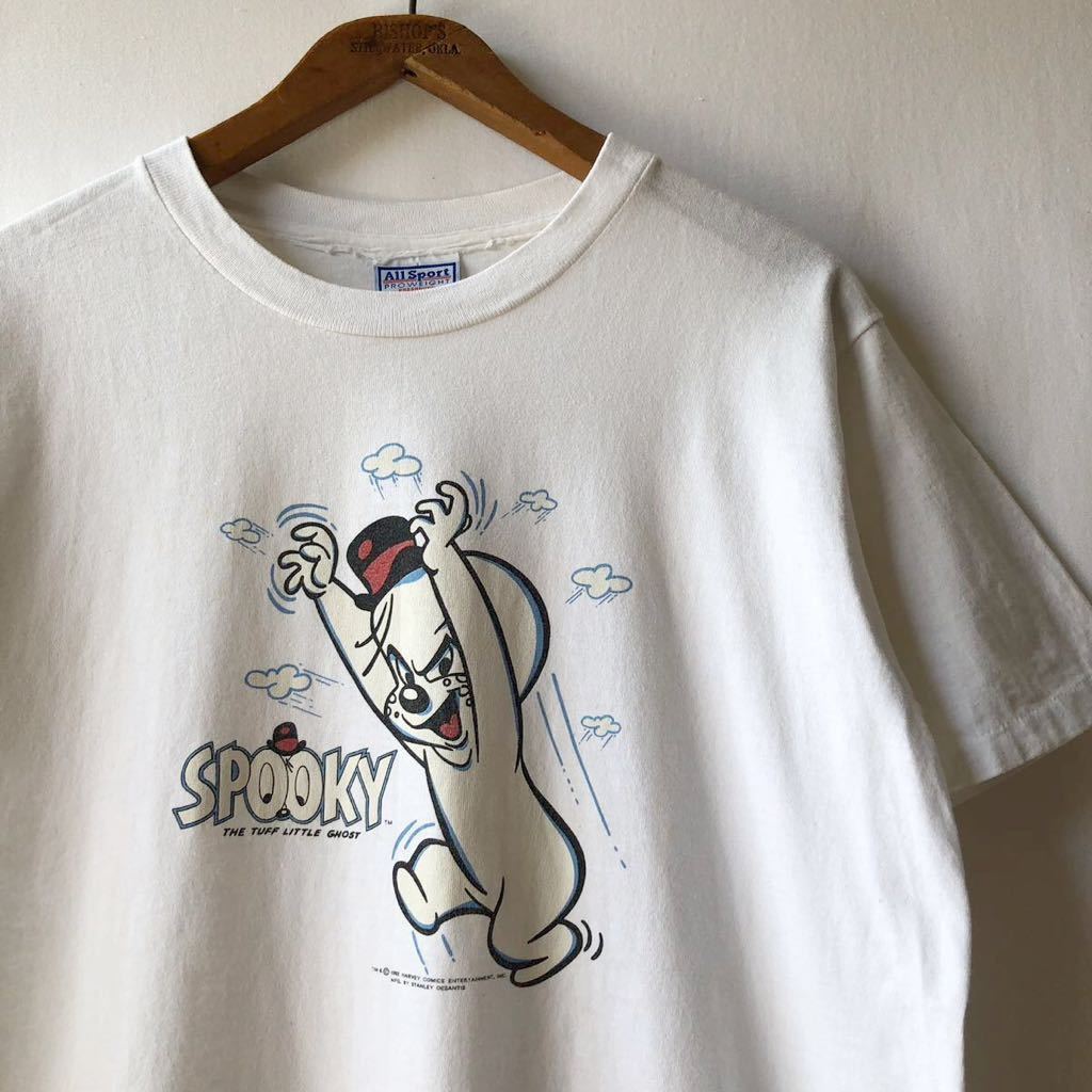 90s STANLEY DESANTIS Spooky the Tuff Little Ghost Tシャツ USA製 ビンテージ 90年代 スプーキー キャスパー オリジナル ヴィンテージの画像1