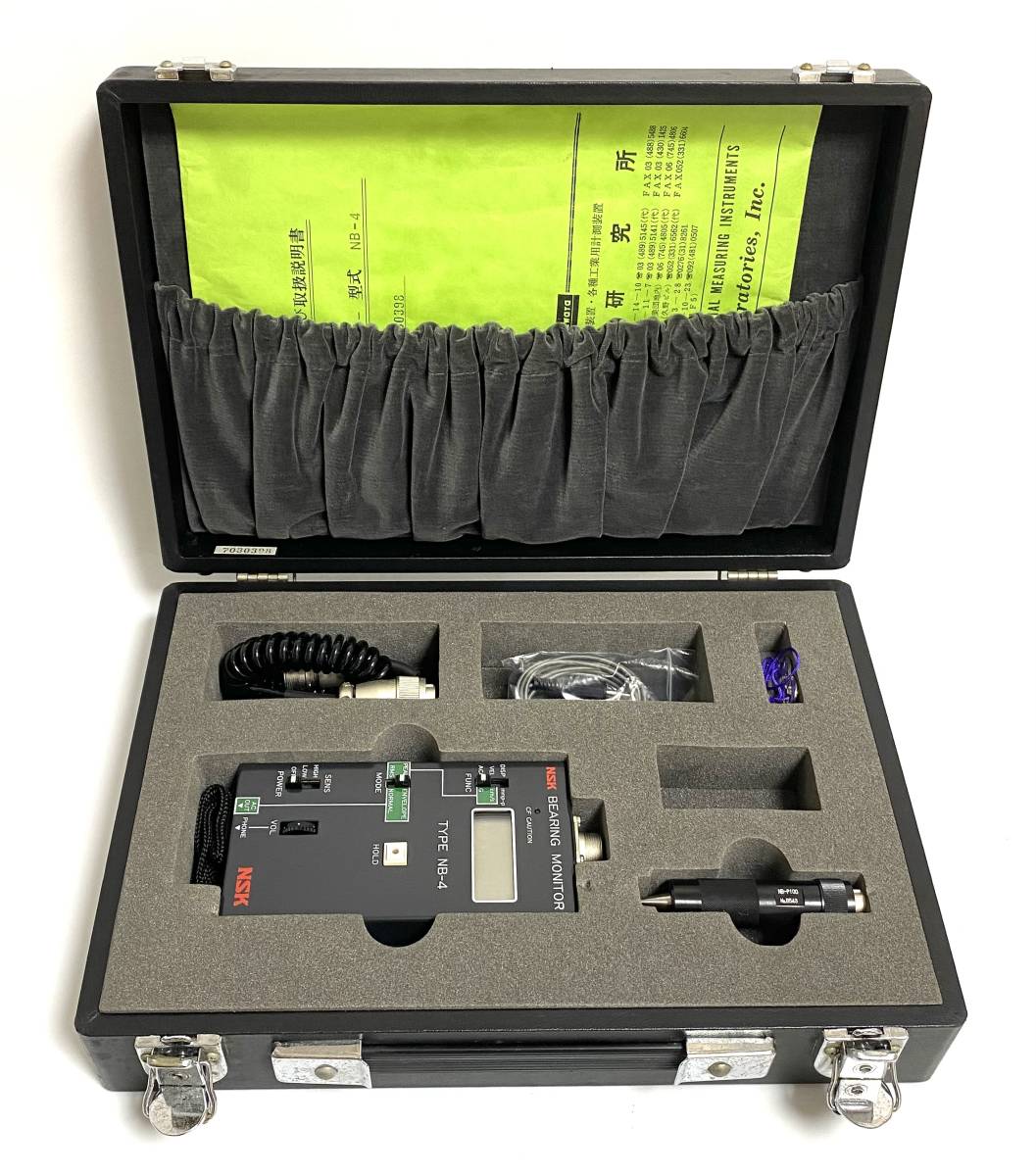 ☆NSK 日本精工 ベアリングモニター NB-4 振動測定器 超小形軸受 ☆NSK 日本精工 ベアリングモニター NB-4 振動測定器 超小形軸受