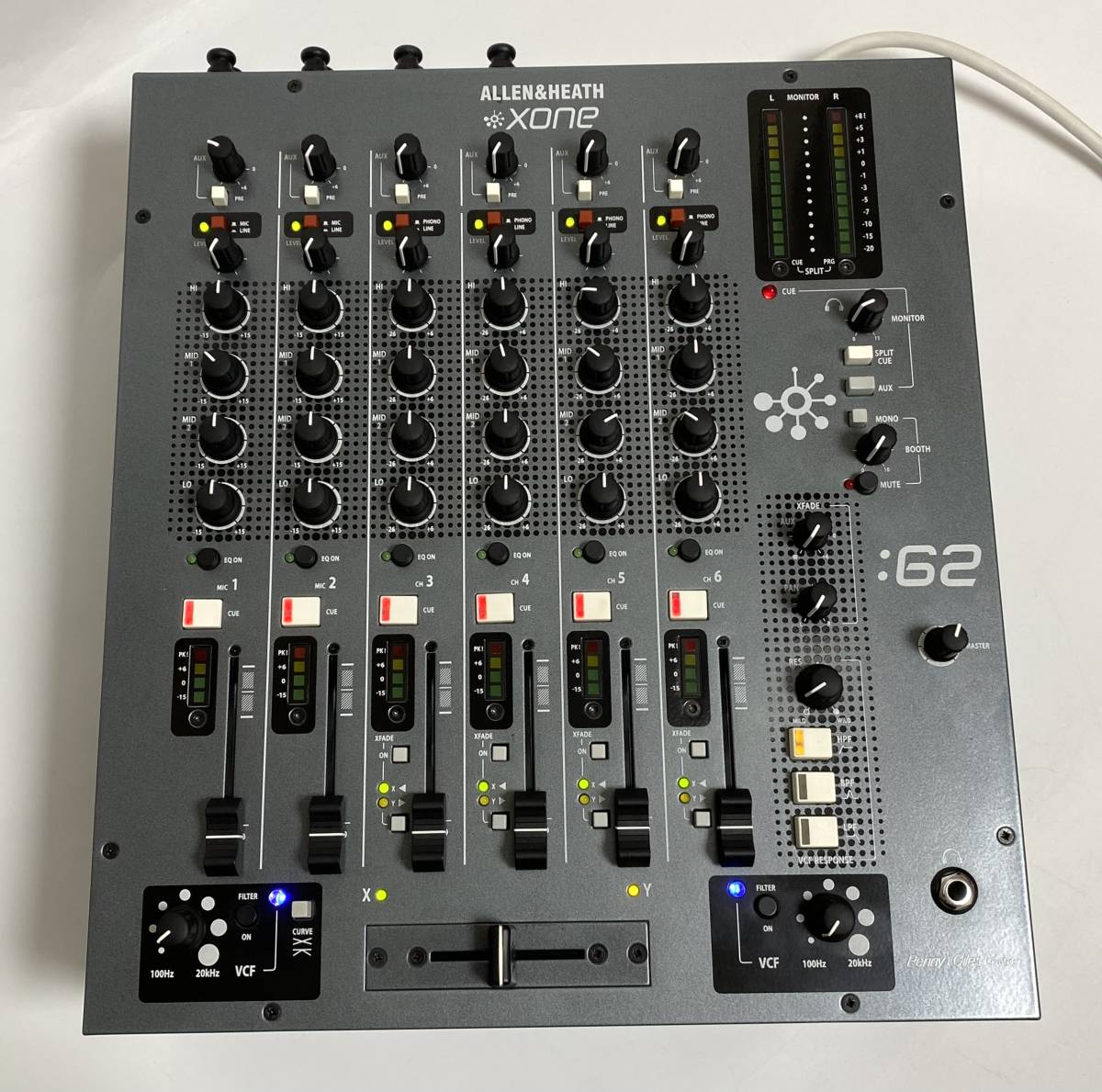 美品】ALLEN & HEATH アレン＆ヒース DJミキサー XONE：62-