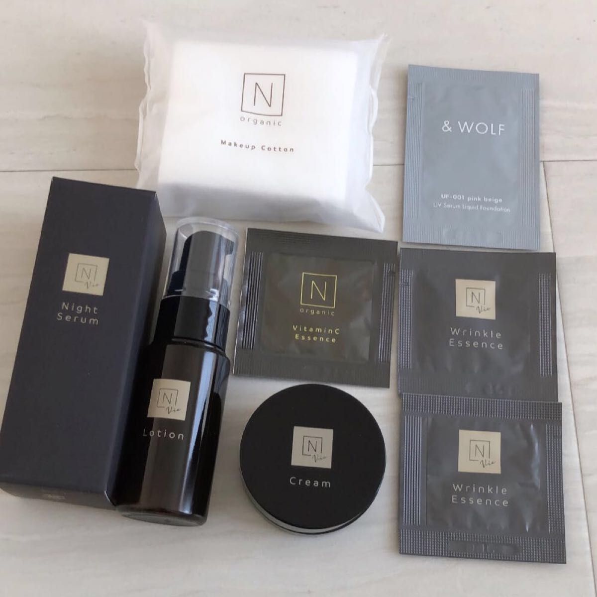 N organic vie モイストリッチローション クリーム ナイトセラム