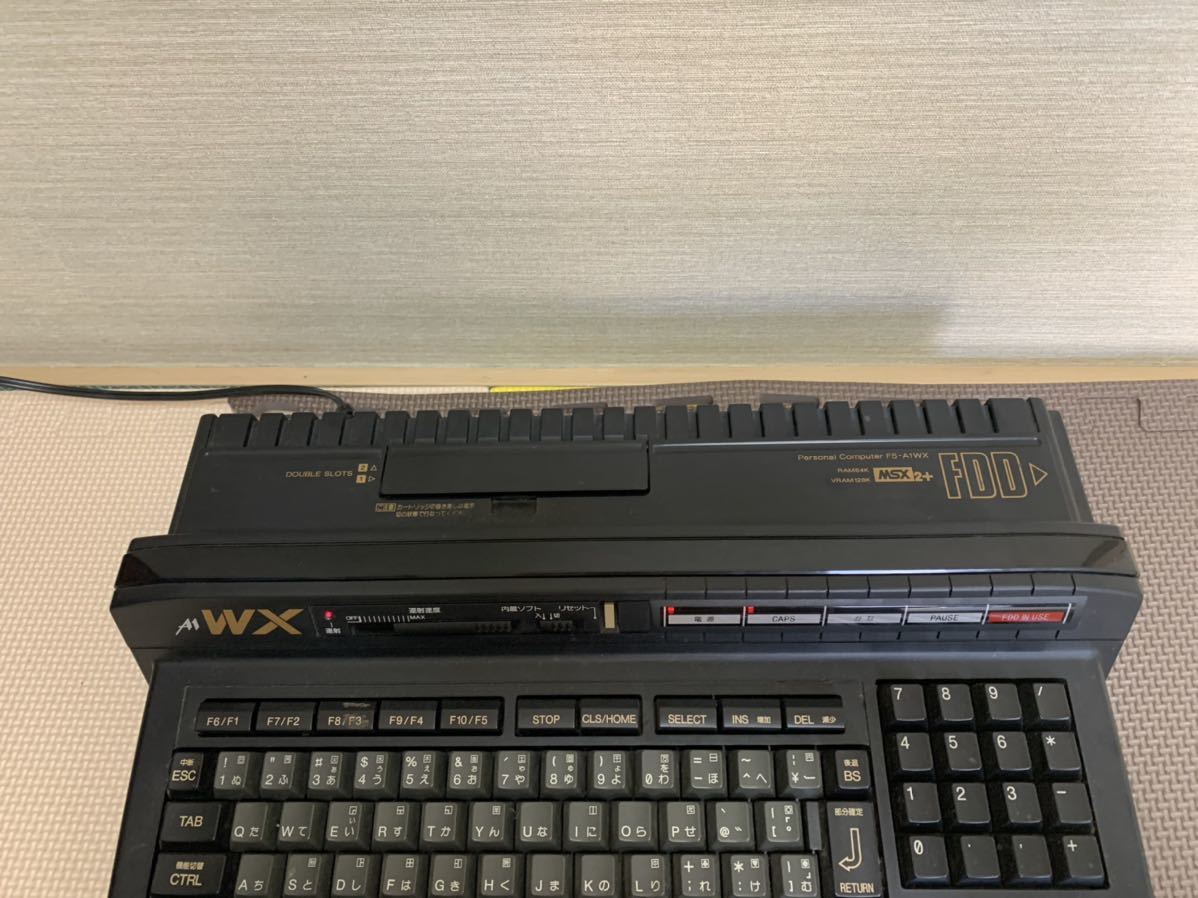 Panasonic FS-A1WX 旧型PC MSX2+ ジャンク | normanhubbard.com