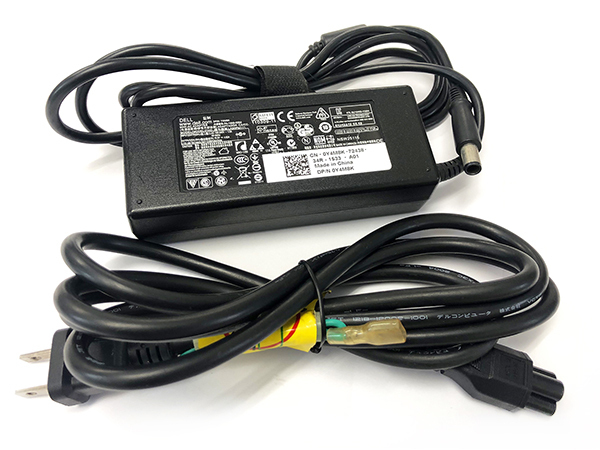 [ used ]DELL original AC adapter LA90PM111 19.5V 4.62A charger AC code attaching 