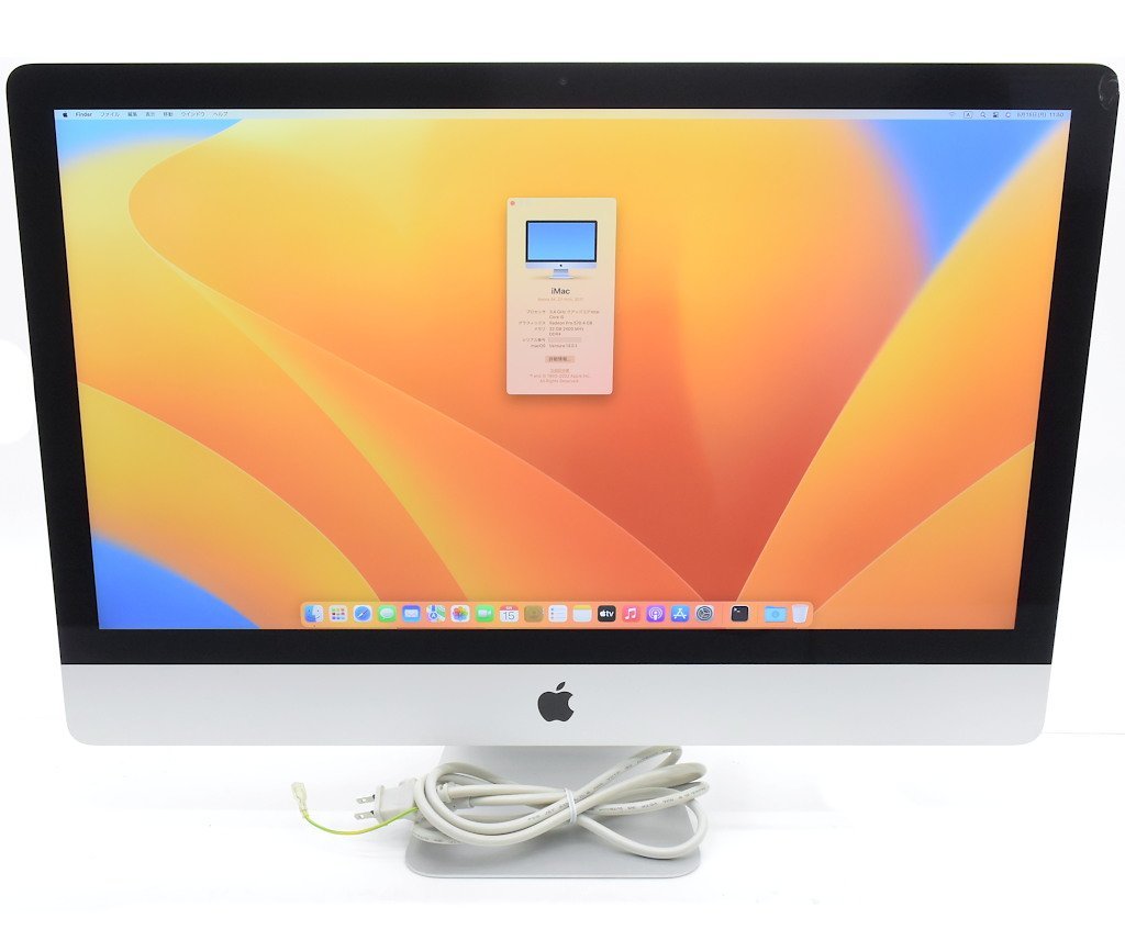 Apple Imac 27インチ　A1419 Core i7 SSD 32GB