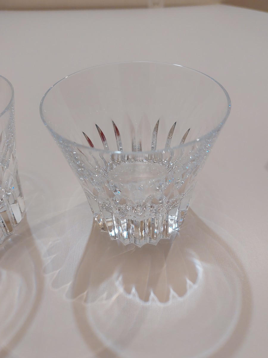 ロックグラス Baccarat バカラグラス クリスタル　ペアグラス　未使用品　_画像3